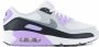 Nike Air Max 90 Dames White Lilac Photon Dust Cool Grey- Dames White Lilac Photon Dust Cool Grey - Thumbnail 9