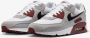 Nike Herenschoenen Air Max 90 White Dark Team Red Pure Platinum Black- Heren White Dark Team Red Pure Platinum Black - Thumbnail 5