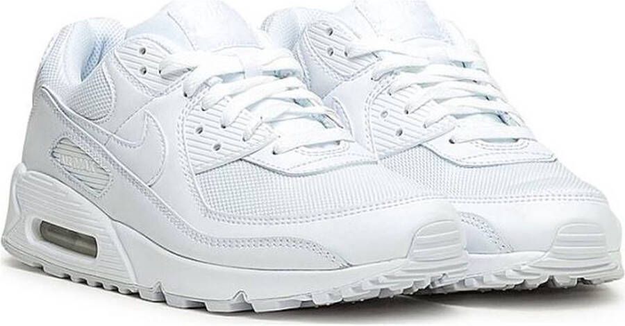 Nike Air Max 90 Running Schoenen white white white wolf grey maat: 39 beschikbare maaten:41 42.5 39 40 44.5 45 46 40.5 47.5 45.5 47 38.5 - Foto 2
