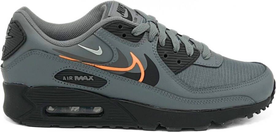 Nike Air Max 90 Running Schoenen smoke grey black bright mandarin maat: 45 beschikbare maaten:41 42 40 44 45