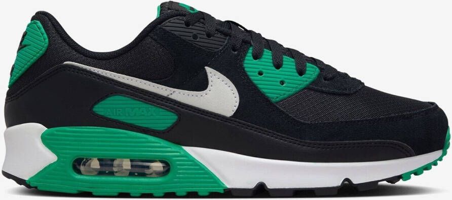 Nike Air Max 90 Zwart Groen Wit Sneakers Unisex Doos Zonder Deksel