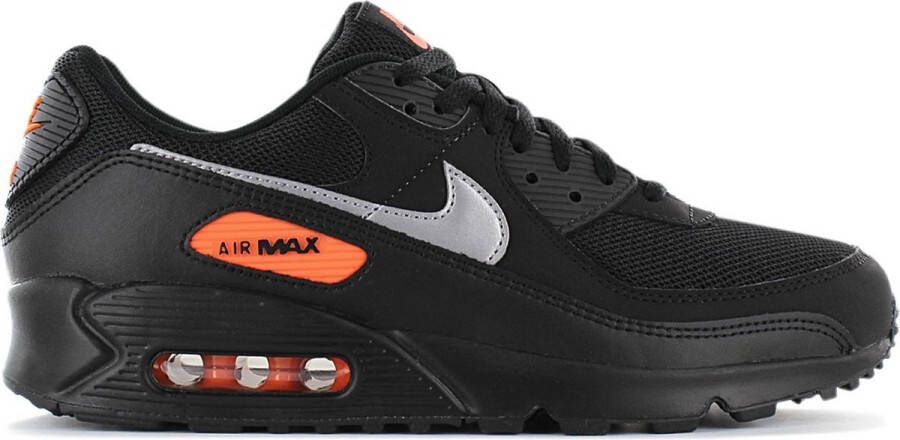 Nike Air Max 90 Zwart Oranje Heren Sneaker DJ6881