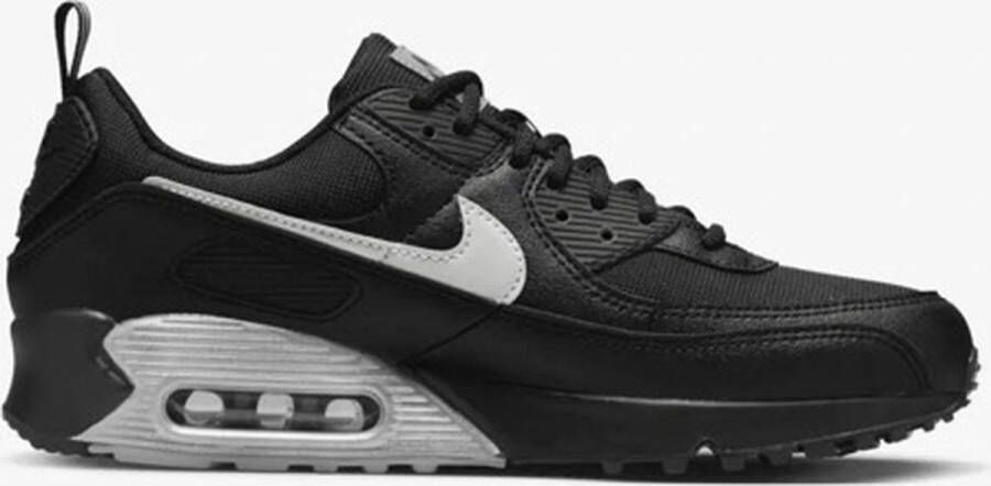 Nike Air Max 90 Zwart Silver Heren Sneaker DX8969