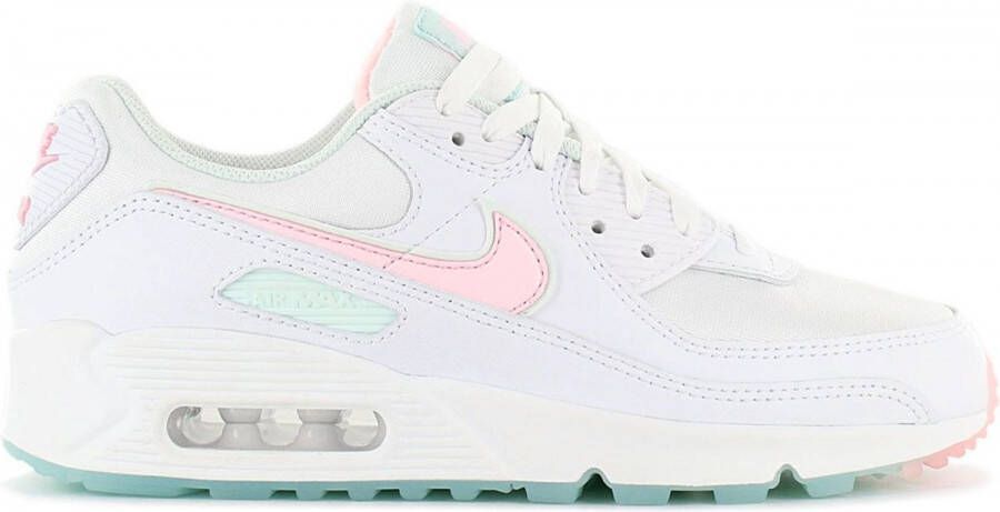 Nike Air Max 90 Damesschoen White Barely Green Light Dew Arctic Punch Dames