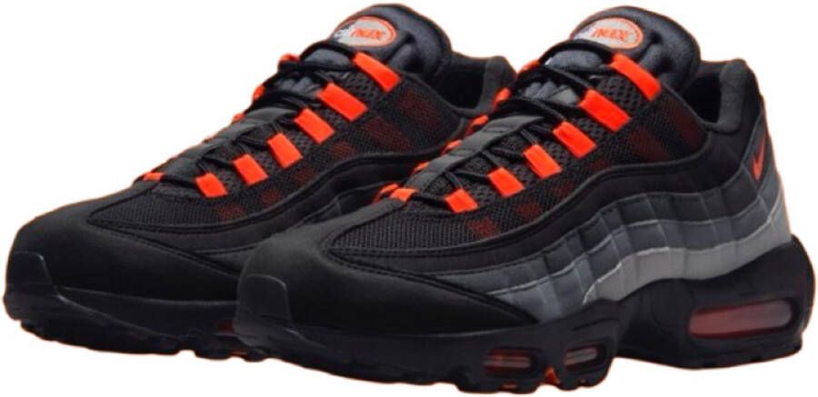 Nike Air Max 95 Black Hyper Crimson Sneakers Unisex