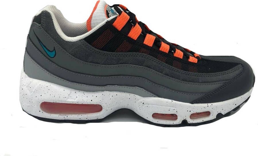 Nike Air Max 95 Essential Heren Schoenen Black Leer Textil Synthetisch Foot Locker
