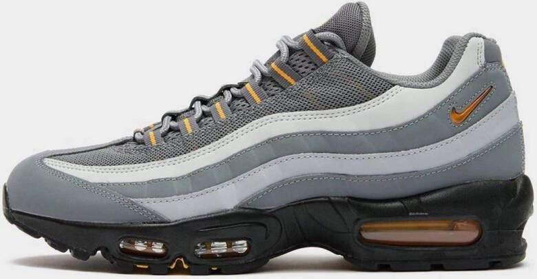 Nike Air Max 95 Cool Grey Sundial Sneakers Unisex Grijs Wit Oranje
