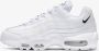 Nike W Air Max 95 White Black White Schoenmaat 36 1 2 Sneakers CK7070 100 - Thumbnail 1