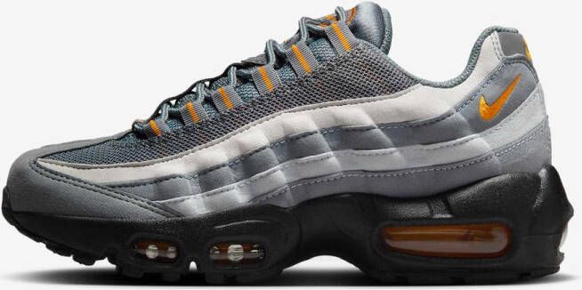 Nike Air Max 95 Grey Orange Black Sneakers Heren Doos Zonder Deksel