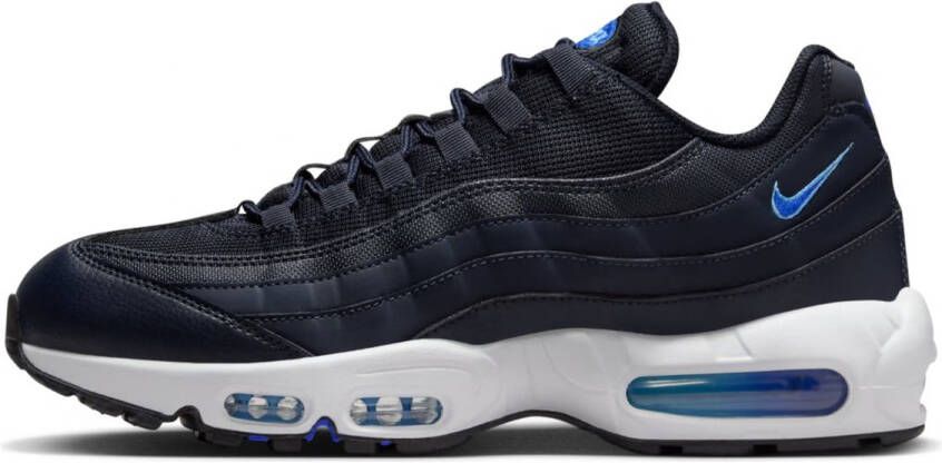 Nike herenschoen Air Max 95 Dark Obsidian University Blue White Racer Blue- Heren Dark Obsidian University Blue White Racer Blue