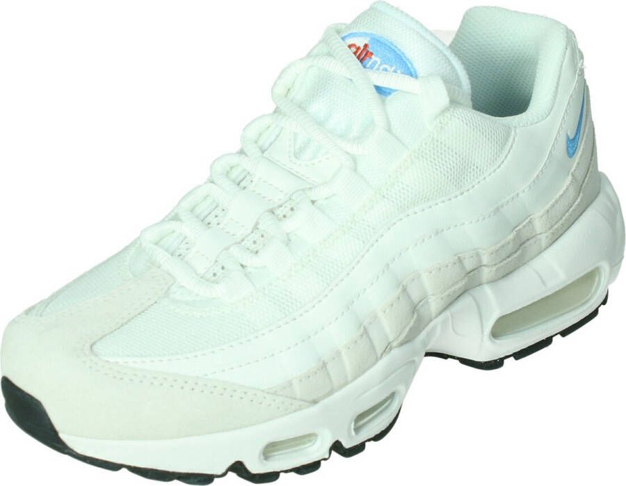 Nike Air Max 95 Damesschoenen Summit White Mantra Orange Black University Blue Dames - Foto 3