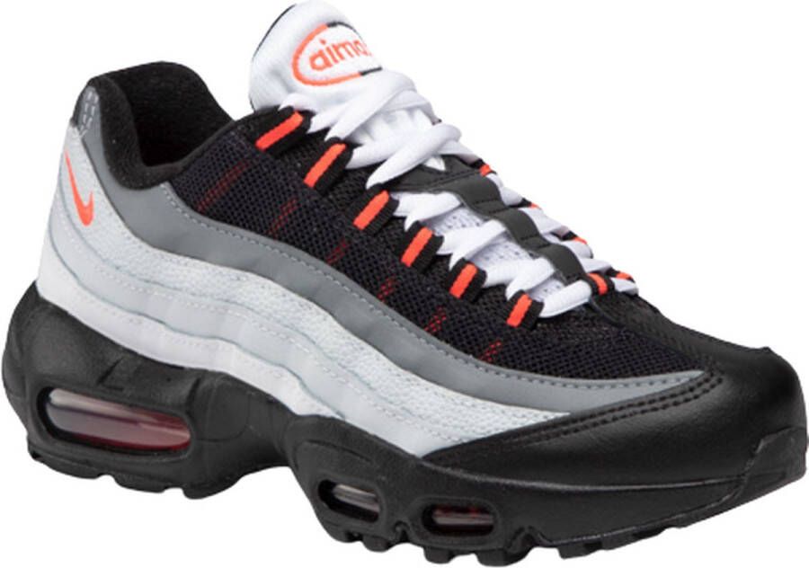 Nike Air Max 95 Junior White Pure Platinum Cool Grey Infrared 23 Kind White Pure Platinum Cool Grey Infrared 23