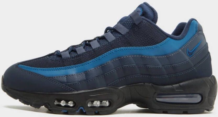 Nike Herenschoenen Air Max 95 Black Thunder Blue Court Blue Obsidian- Heren Black Thunder Blue Court Blue Obsidian