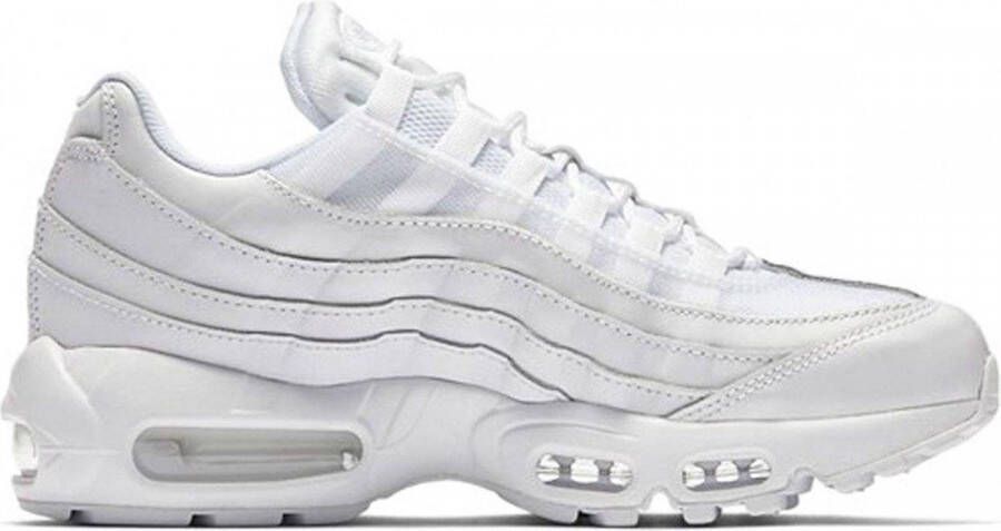 Nike Air Max 95 Dames Schoenen White Leer Textil Foot Locker
