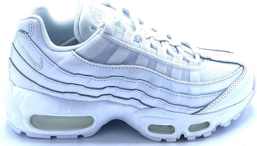 Nike Air Max 95 Dames Schoenen White Leer Textil Foot Locker