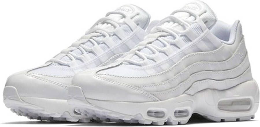 Nike Air Max 95 Dames Schoenen White Leer Textil Foot Locker