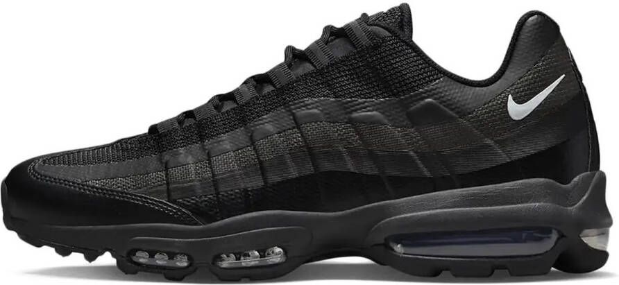 Nike Air Max 95 Black Medium Ash White- Black Medium Ash White