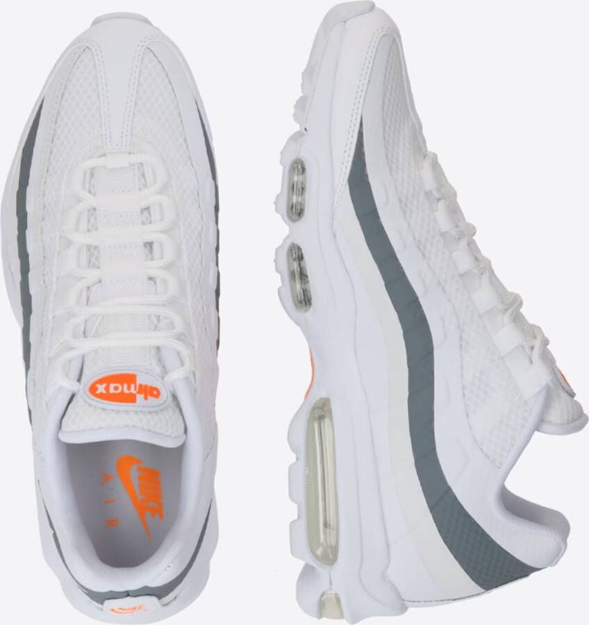 Nike Air Max 95 Ultra Men's Shoe White Cool Grey Total Orange White- Heren White Cool Grey Total Orange White