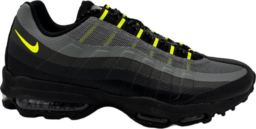 Nike Air Max 95 Ultra Herenschoenen Black Anthracite Iron Grey Volt- Heren Black Anthracite Iron Grey Volt
