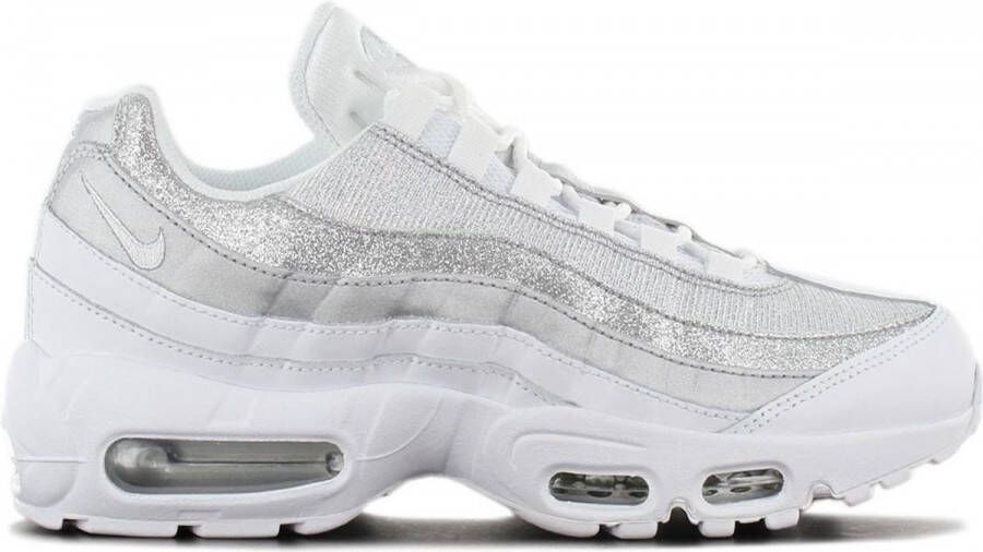 Nike Air Max 95 (W) Dames Sneakers Sport Casual Schoenen Wit-Zilver DH3857