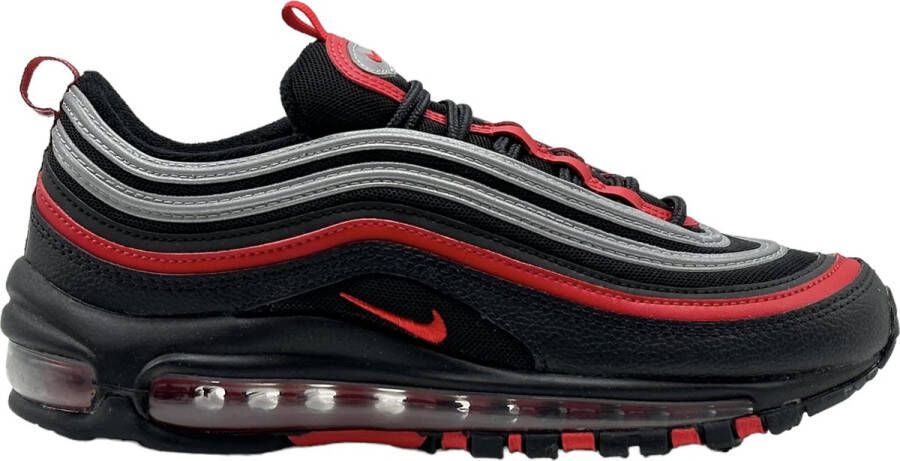 Nike Air Max 97 Essential Heren Schoenen Black Mesh Synthetisch Foot Locker