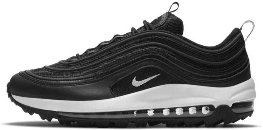 Nike Air Max 97 Golf Golfschoenen Heren Zwart Wit Doos Zonder Deksel