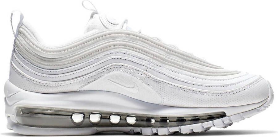 Nike Air Max 97 (gs) Running Schoenen white white metallic silver maat: 37.5 beschikbare maaten:36.5 37.5 35.5 - Foto 1