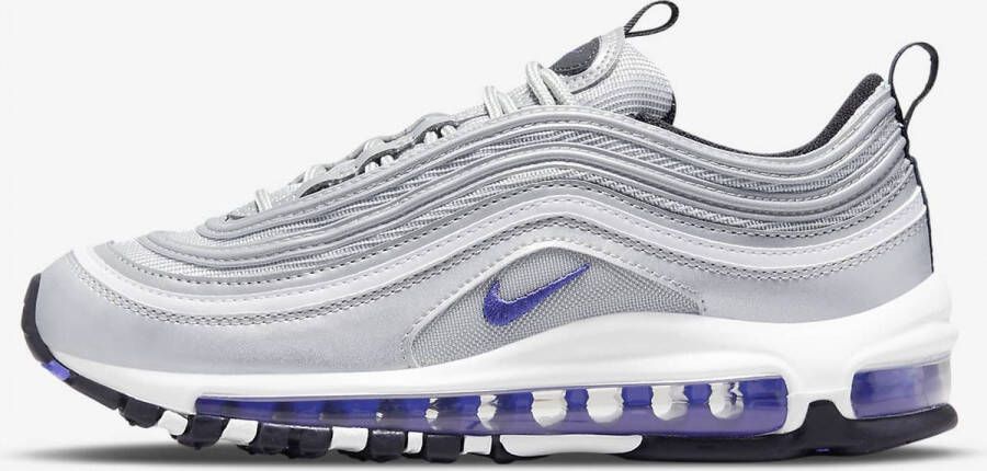 Nike Air Max 97 Junior Metallic Silver Black White Persian Violet Kind