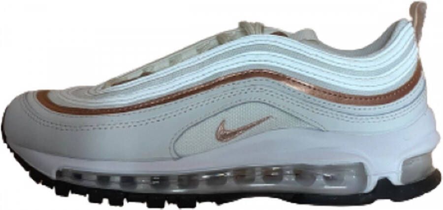 Nike Air Max 97 Junior Summit White White Off Noir Metallic Red Bronze Kind - Foto 2