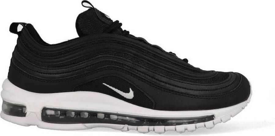 Nike Air Max 97 Heren Sneakers Sportschoenen Schoenen Zwart-Wit 921826 - Foto 4
