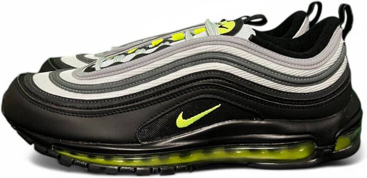 Nike Air Max 97 Neon Sneakers Unisex Pure Platinum Volt Black White