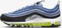 Nike Air Max 97 OG Sneakers Unisex Atlantic Blue Metallic Silver Zwart Voltage Yellow - Thumbnail 1