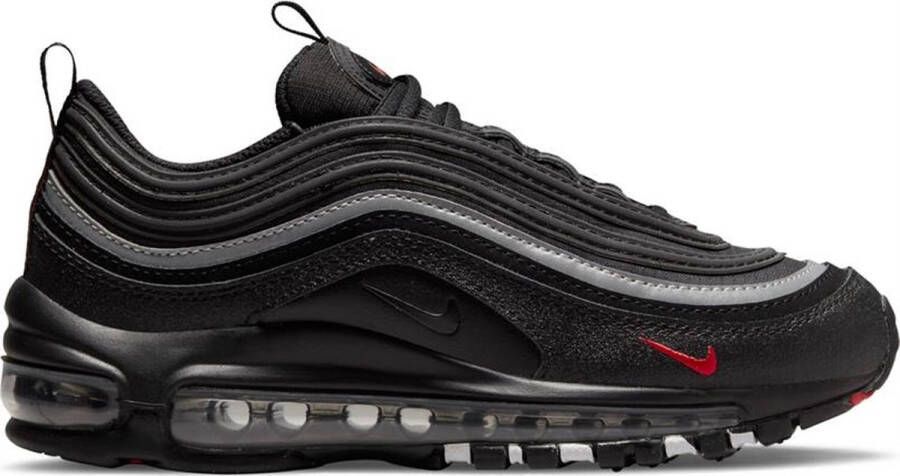 Nike Air Max 97 Junior White Flat Pewter Light Silver Black Kind - Foto 6