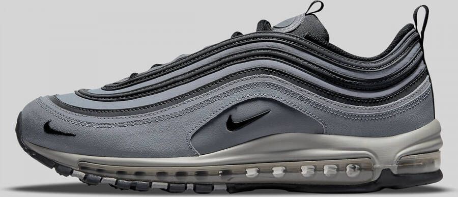 Nike Air Max 97 Junior White Flat Pewter Light Silver Black Kind - Foto 14