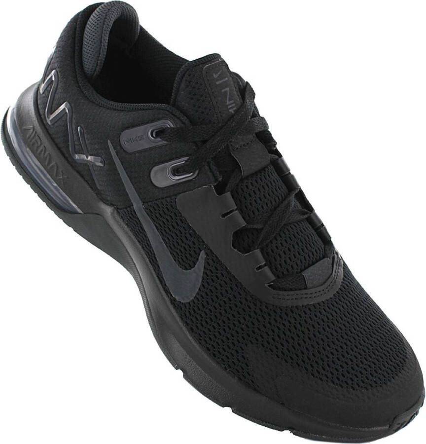 Nike Air Max Alpha Trainer 4 Heren Sneakers Schoenen Sportschoenen Zwart CW3396