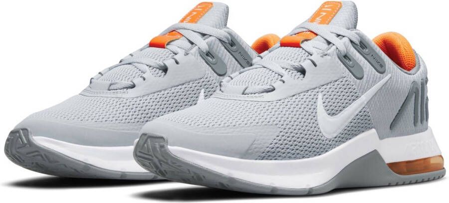 Nike Air Max Alpha Trainer 4 Sportschoen Sportschoenen nen grijs oranje wit