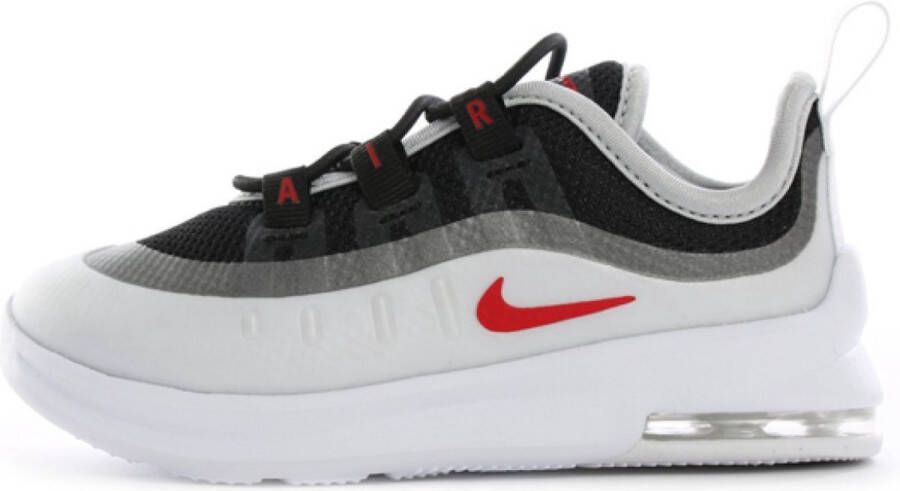 Nike Air Max Axis Sneakers Kids Zwart Grijs Wit Elastische Veters