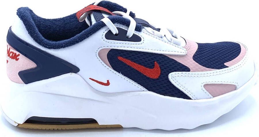 Nike air max bolt se sneakers wit blauw kinderen
