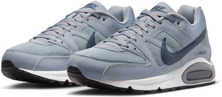 Nike Air Max Com d Grijs Donkerblauw Wit Sneakers