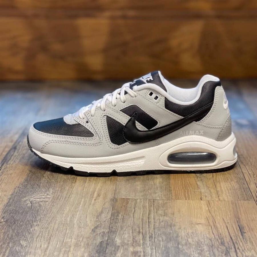 Nike Air Max Command PRM Sneakers Unisex Zwart Grijs Wit Leer