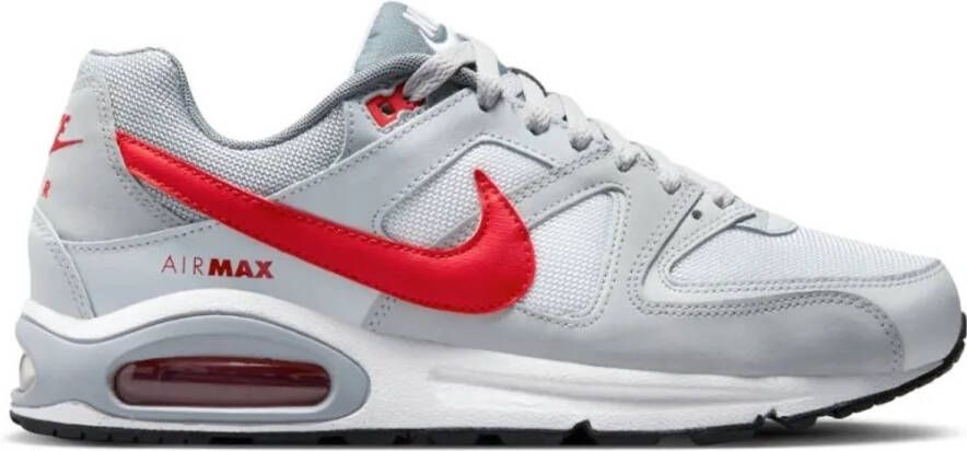 Nike Air Max Command Sneakers Wit Grijs Rood Doos Zonder Deksel