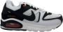 Nike Air Max Command Heren Sneakers Schoenen Wit-Zwart 629993 - Thumbnail 2