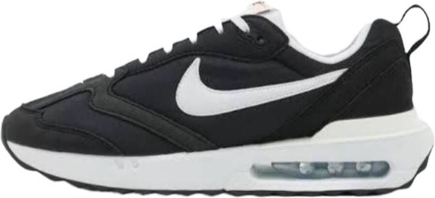Nike Air Max Dawn Kinderschoenen Black Metallic Silver Total Orange Summit White