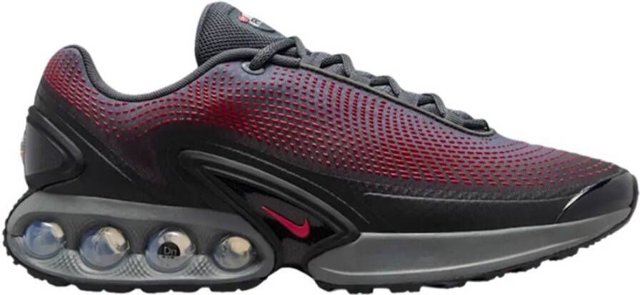 Nike Schoenen Air Max DN Black Iron Grey University Red- Heren Black Iron Grey University Red