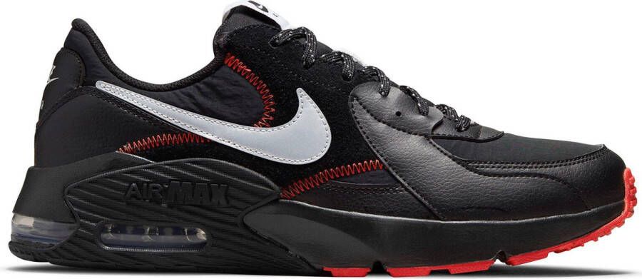 Nike air max excee sneakers zwart rood heren