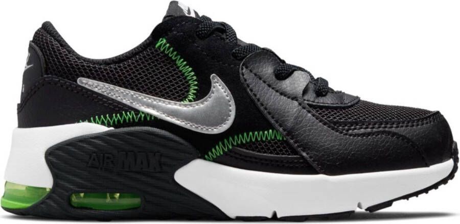 Nike Air Max Excee sneakers zwart zilvergrijs groen - Foto 2