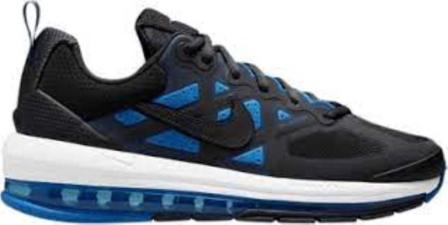 Nike Air Max Genome Heren Black Dark Smoke Grey White Signal Blue Heren