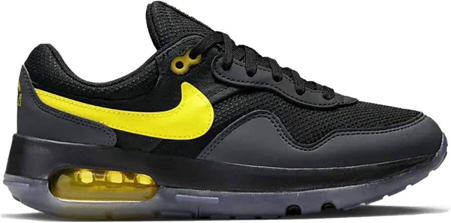 Nike Air Max Dawn Next Nature sneakers zwart antraciet geel - Foto 2