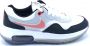 Nike Air Max Motif Kinderschoenen Black White Grey Fog Siren Red Kind - Thumbnail 1