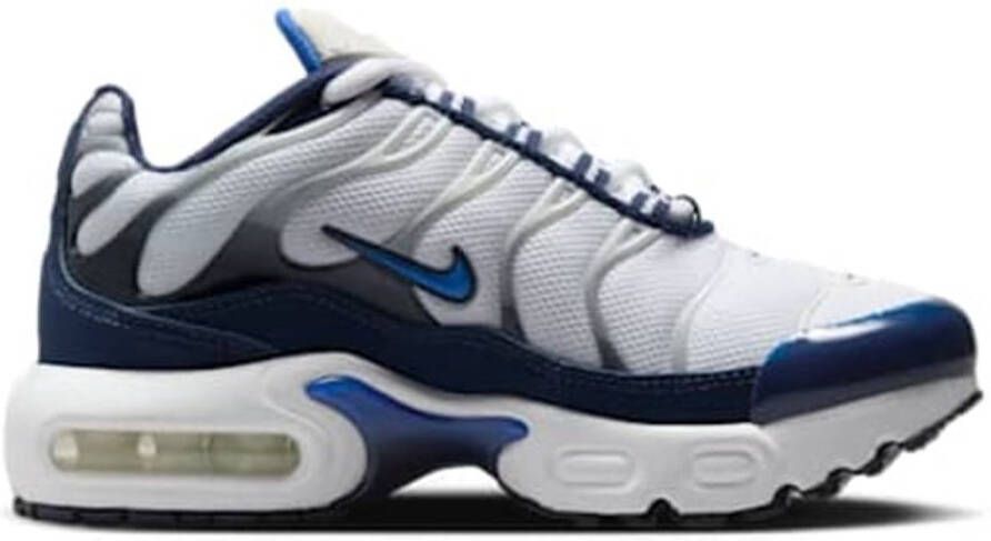 `Nike Air Max Plus (ps)- White Hyper royal- doos zonder deksel